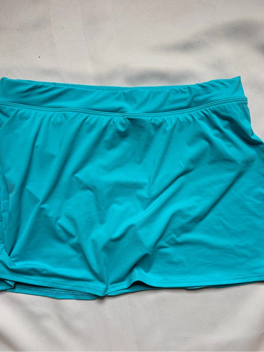 Lands' End Women's Swim Skort in Turquoise